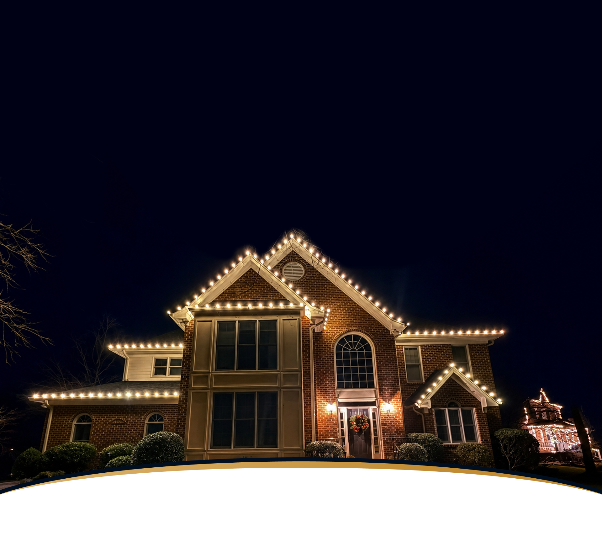 Christmas Light Installation Manassas, VA