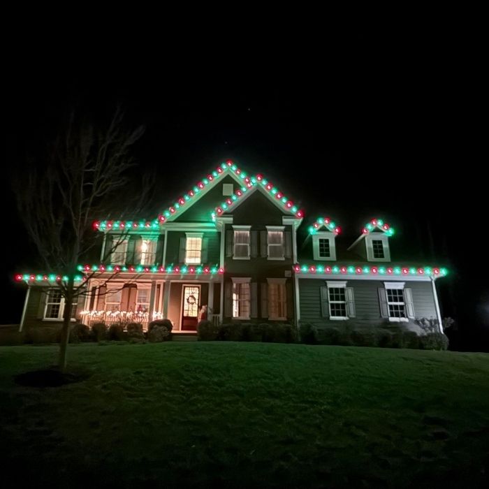 Christmas Light Installation in Manassas VA